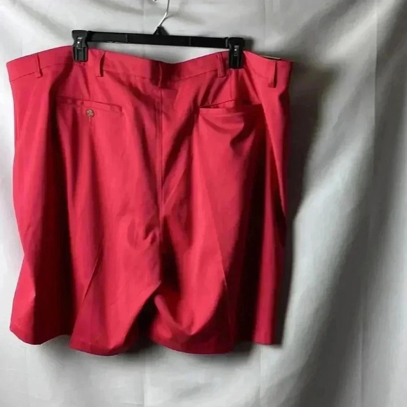 NWT ROUNDTREE & YORKE BIG MENS SIZE 50 CORAL CLASSIC FIT FLAT FRONT SHORTS - Picture 10 of 15